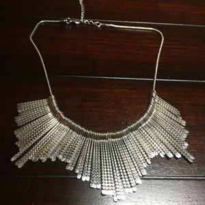 Silver Costume Necklace